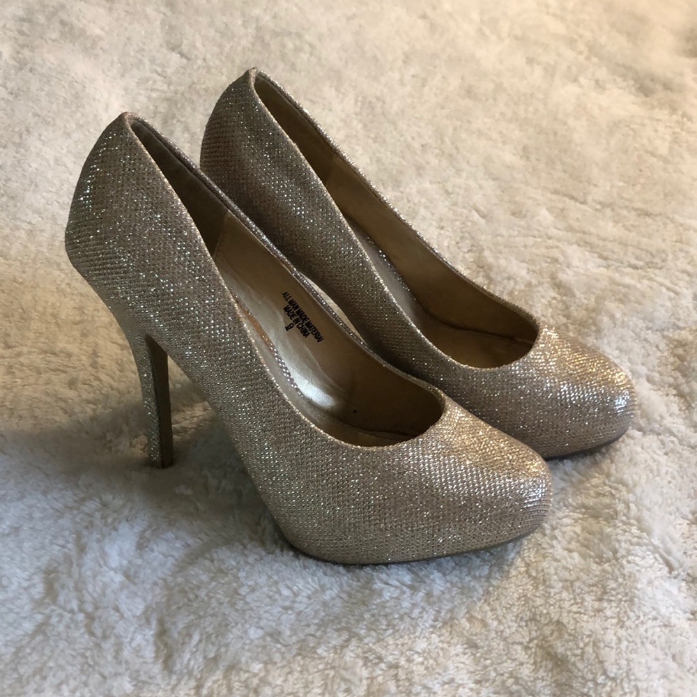 5” Gold Heels